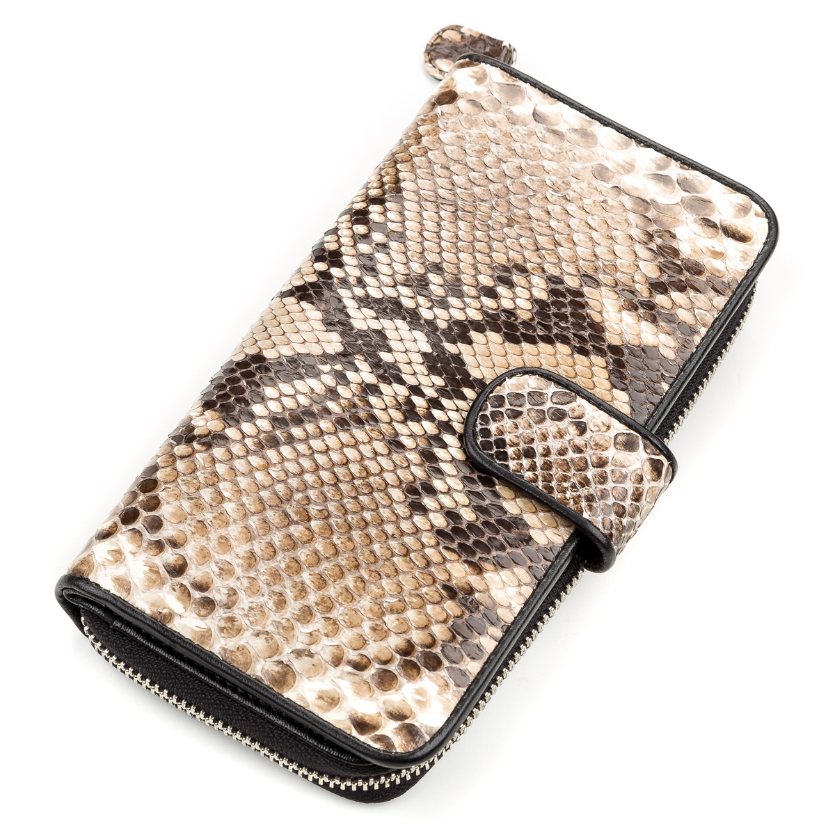 

Женский кожаный кошелек SNAKE LEATHER 18,5х10 см Разноцветный 000155393