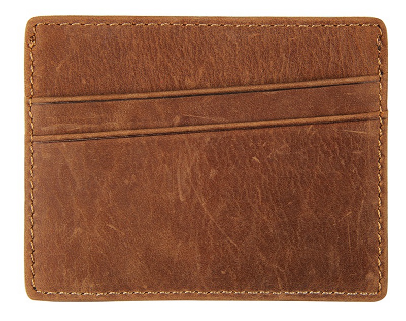 

Кожаная кредитница Vintage 10х8 см Коричневый 000155037