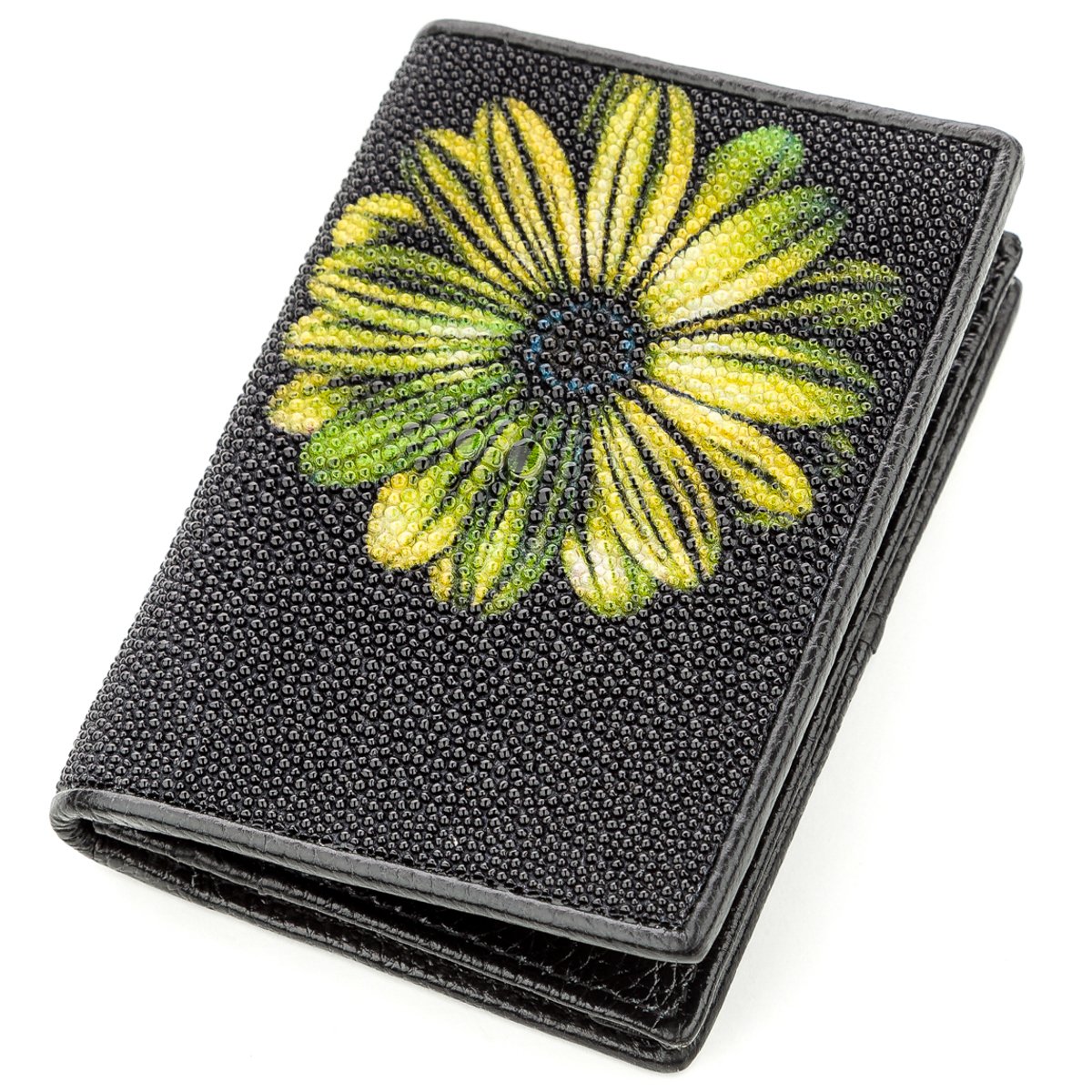 

Кожаная кредитница STINGRAY LEATHER 7,5х10,5 см Черный 000155038