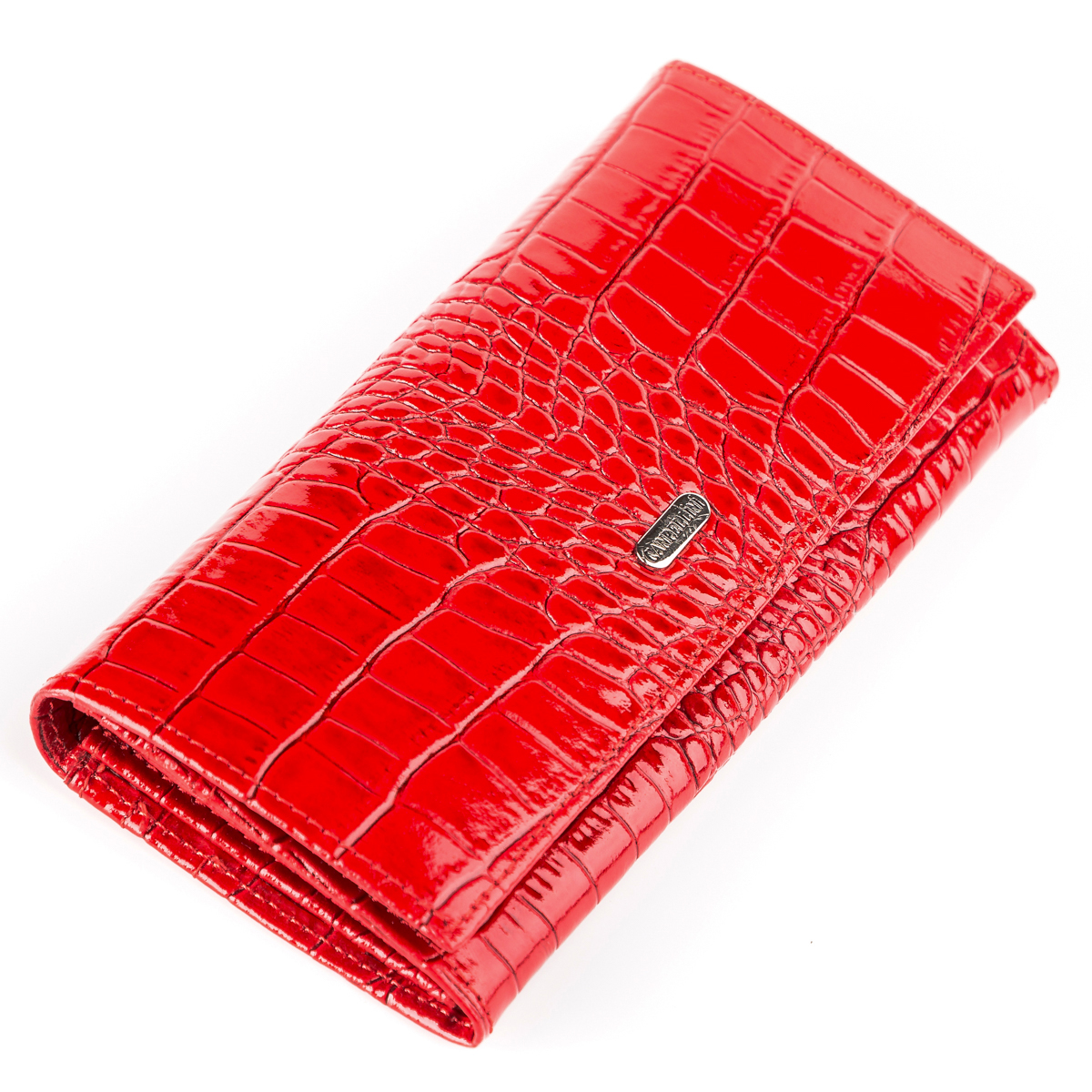 

Женский кожаный кошелек Canpellini 18,5х9,5 см Красный 000155437
