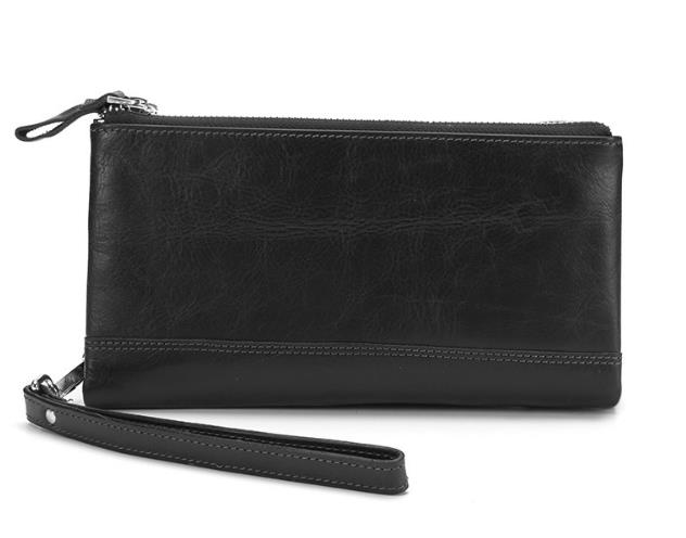 

Мужской кожаный клатч Marranti 21x11,5x1,5 см Черный 000153278
