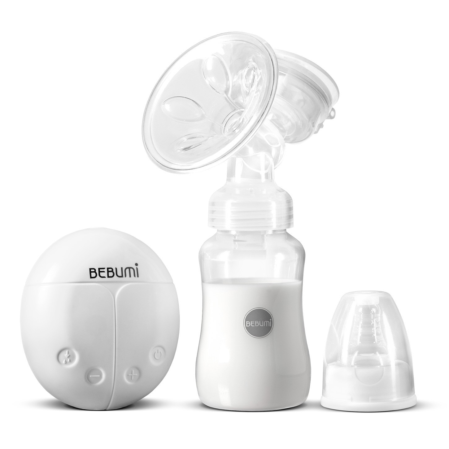 

Электрический молокоотсос Bebumi BS Eco (A white) с силиконовой соской