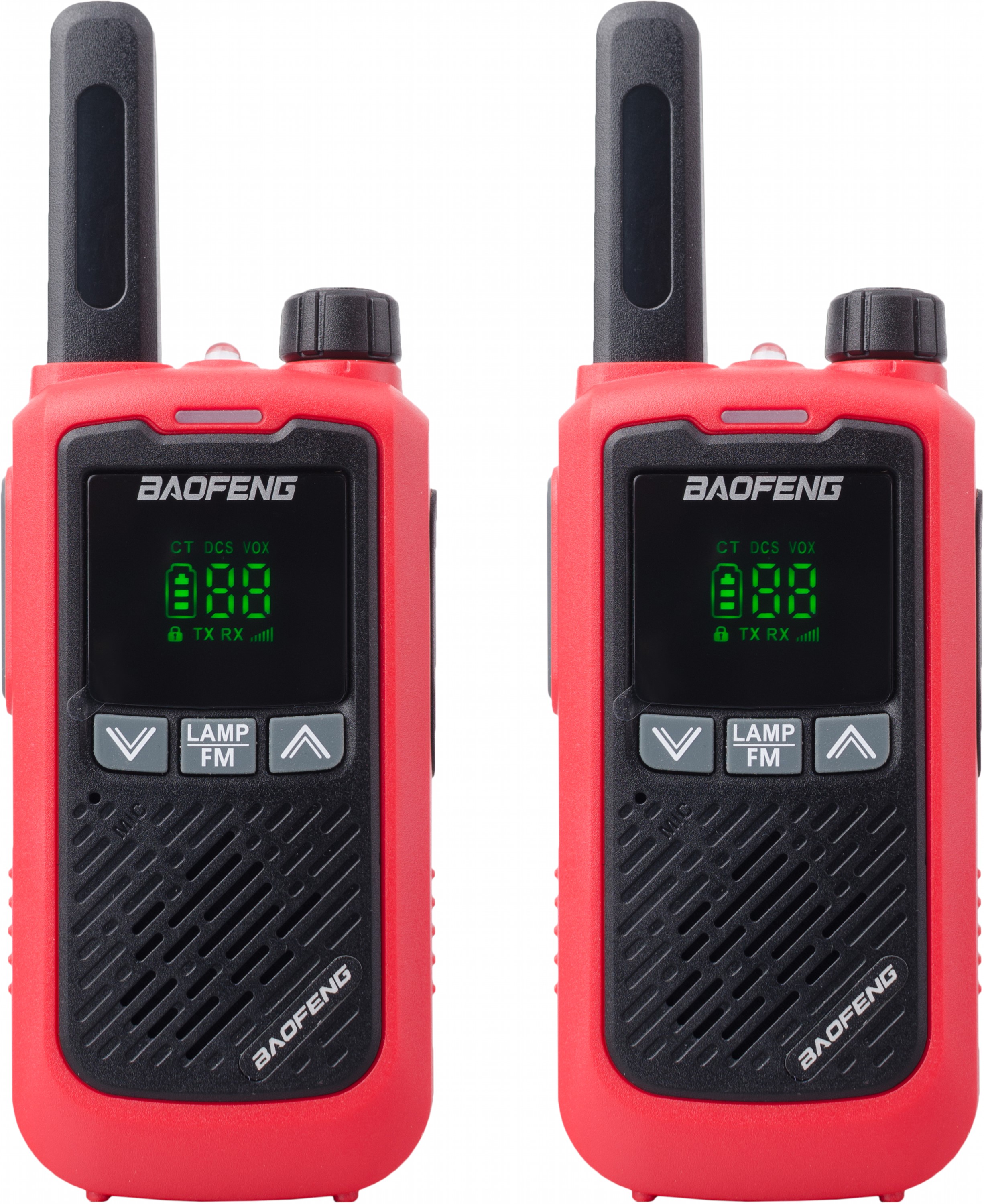 

Рации Baofeng BF-T17 RED TWIN PACK (BFT17R_2)