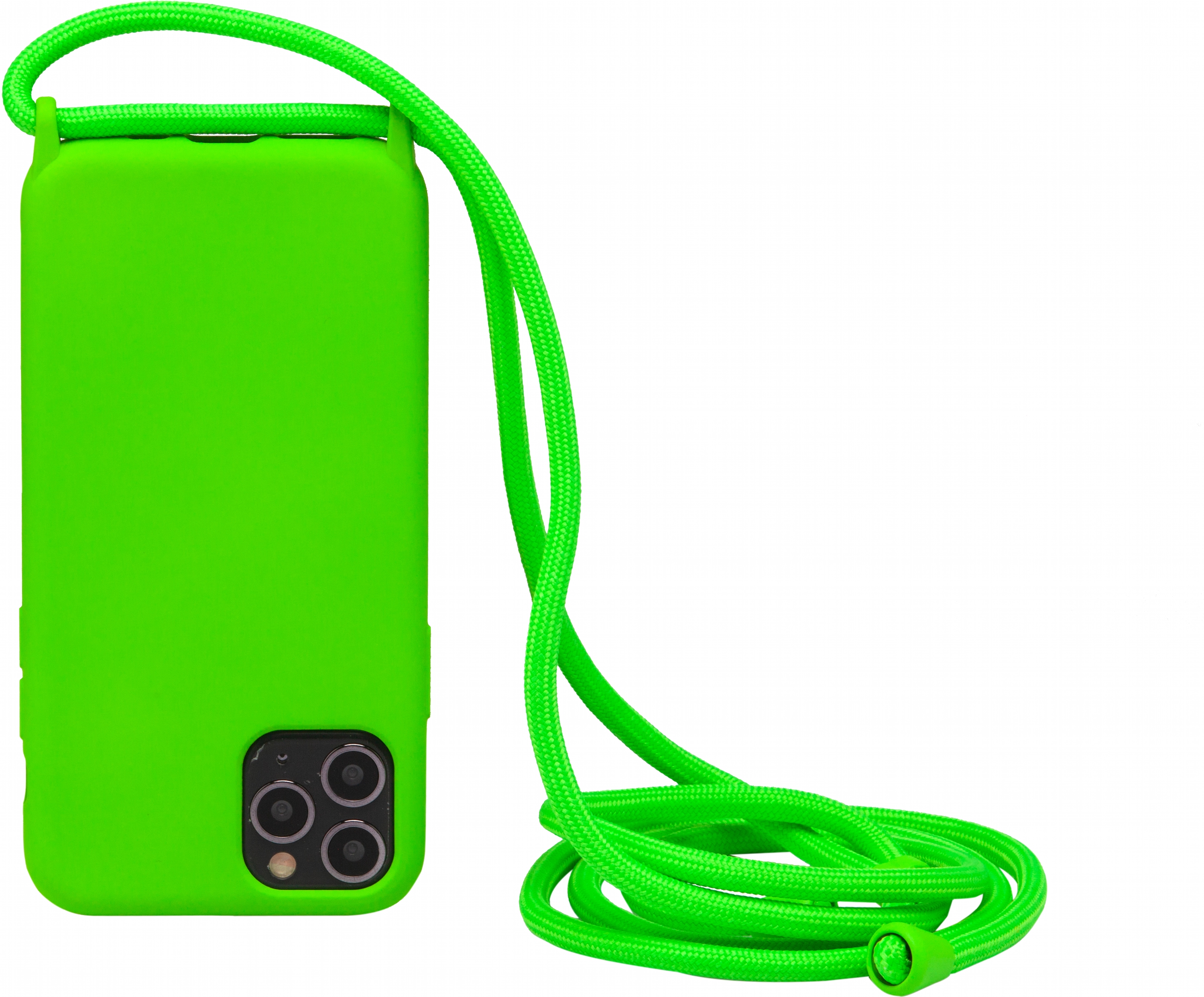 

Панель Necker на шнурке для Apple iPhone 12 Mini Electric Green (NCRR-12M-EG)