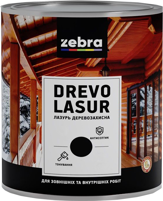 

Лазурь деревозащитная Zebra 2.1 л Пиния (4823048025622)