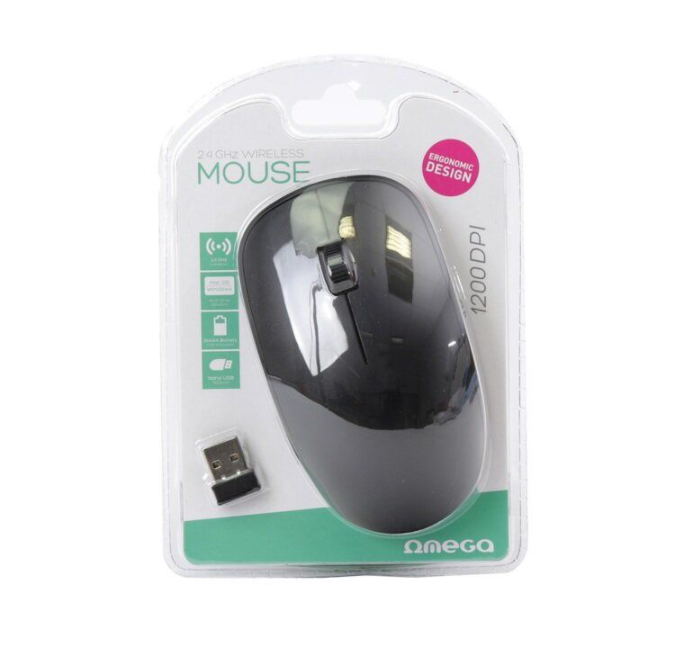 

Мышь Omega Wireless OM0420 Black