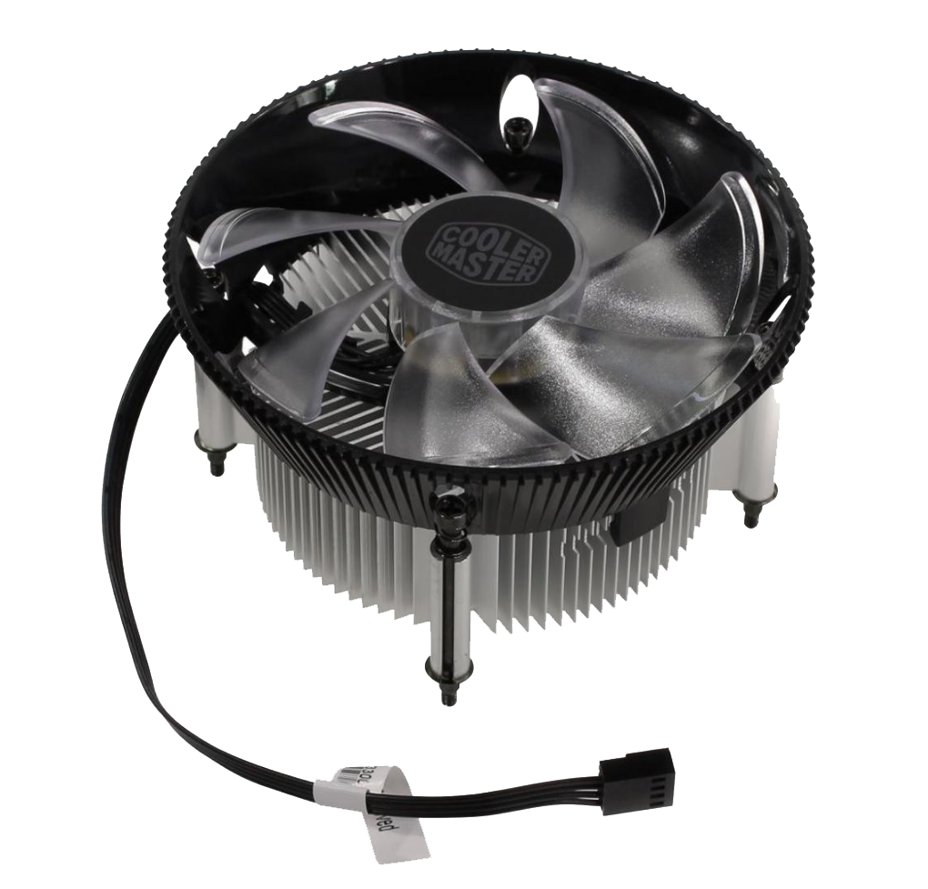 

Процессорный кулер Cooler Master i70C PWM LGA115x,4pin,1800об/мин,28dBA,TDP 95W RR-I70C-20PK-R2