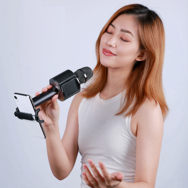 

Микрофон-Колонка Remax Life K05 с держателем для телефона. Цвет Черный 1200mAh