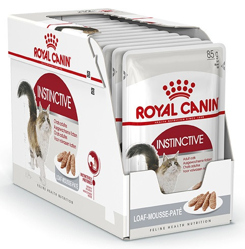 

Влажный корм для кошек Royal Canin Instinctive паштет блок 85 г*12 шт.