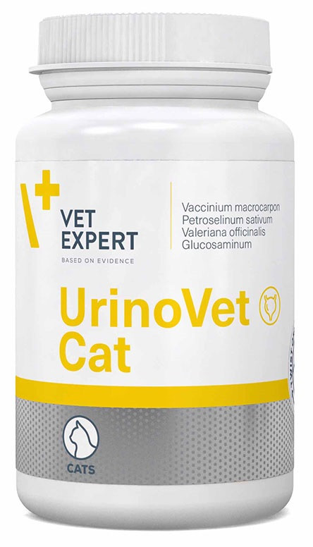 

Добавка для здоровья мочевой системы Уриновет UrinoVet Cat VetExpert для кошек 45 капс.