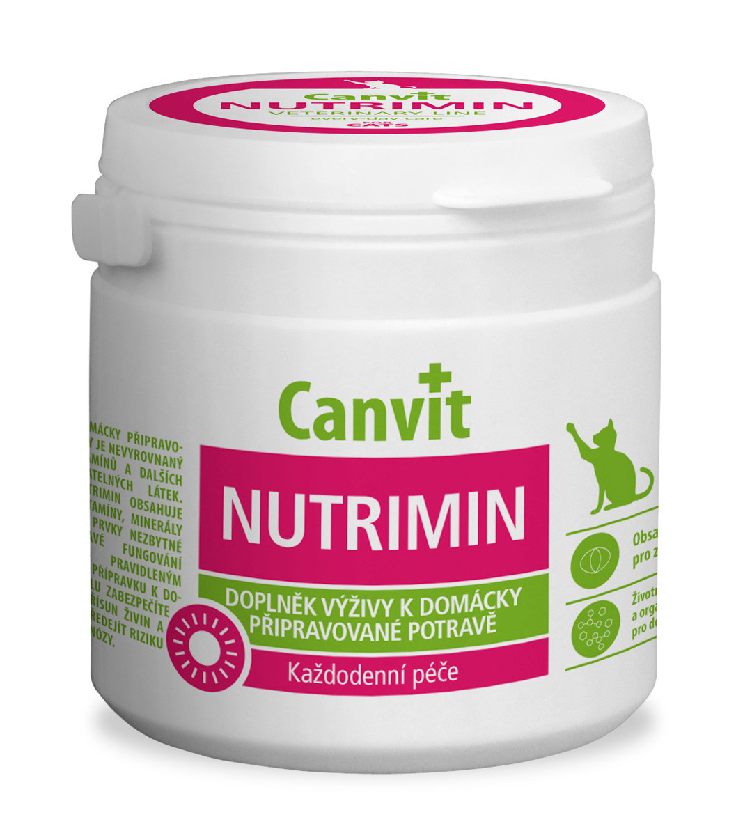 

Витаминно-минеральный комплекс для кошек при натуральном кормлении Canvit Nutrimin 150 г