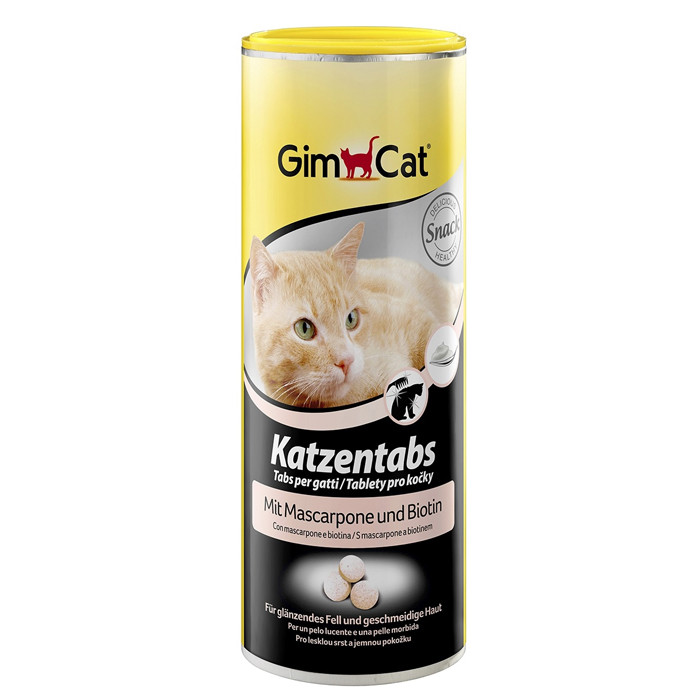 

Витамины для кошек с маскарпоне и биотином GimCat Katzentabs 710 шт.