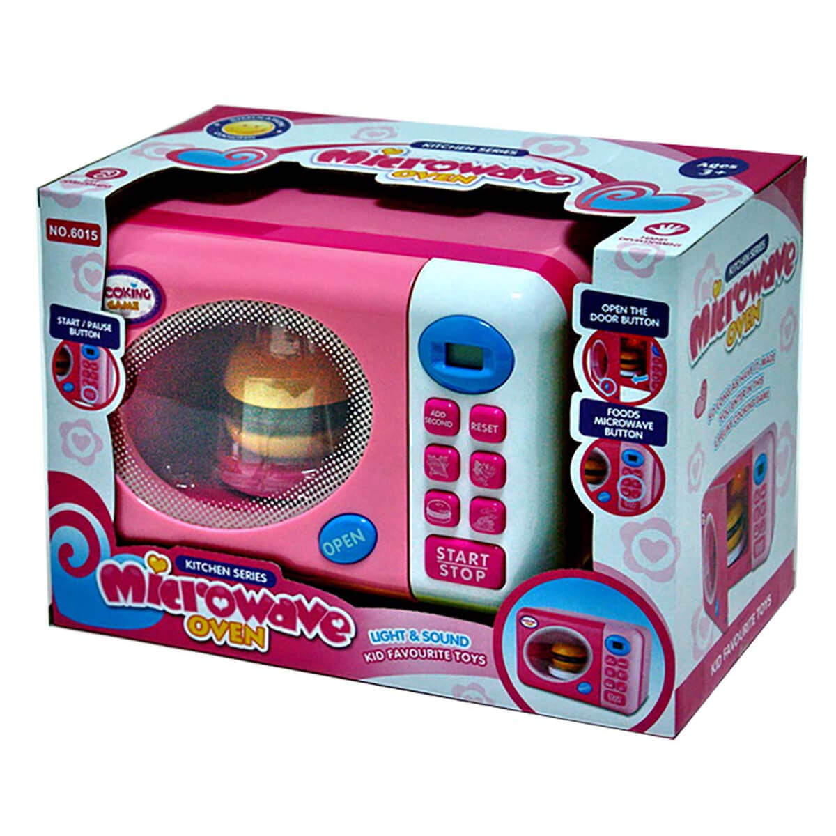 

Микроволновая печь с пластиковой едой A-Toys (6015)