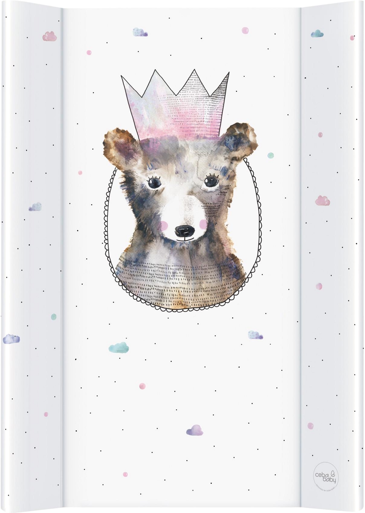 

Пеленальная доска Ceba Baby 70x50 см на кровать 120x60 см Princess (W-200-123-655)