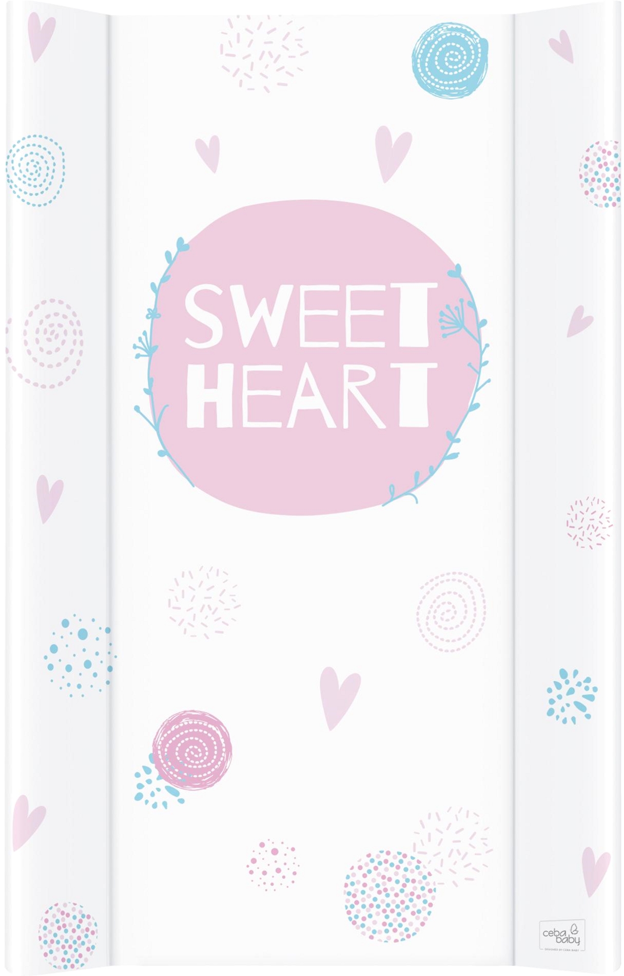

Пеленальная доска Ceba Baby 80x50 см на кровать 120x70 см Lolly Polly Love 2 (W-210-120-620)