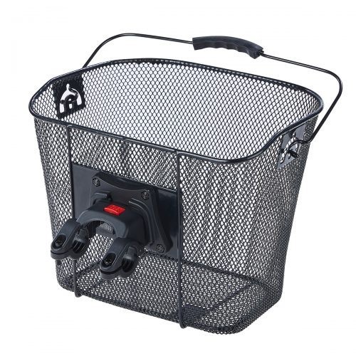 

Корзина для велосипеда BUCHEL City basket Express Click bracket Pro 330 x 260 x 240 mm быстросъемная
