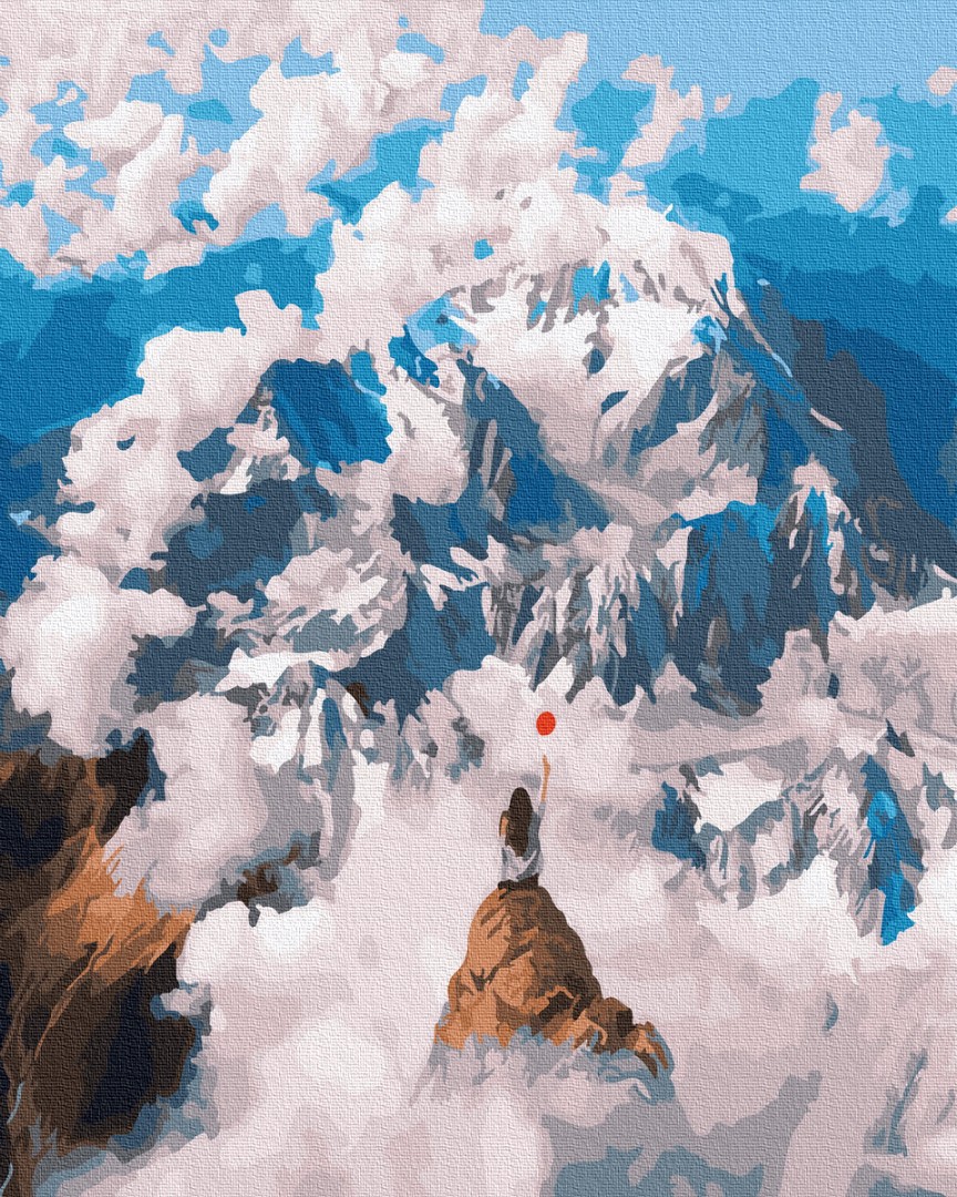 

Картина по номерам TakProsto На вершине мира 40x50см