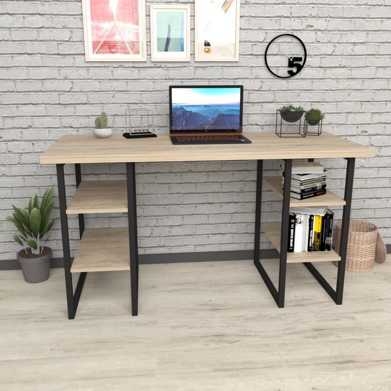 

Компьютерный стол LoftMLT S110 75x140x60 ЛДСП Дуб Сонома 32мм