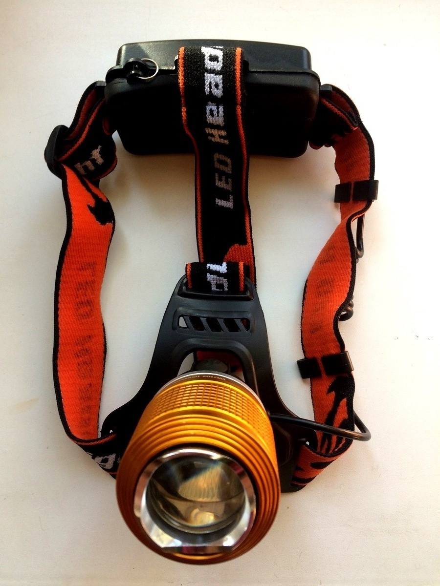 

Фонарь налобный HeadLamp WD - 103, T6, Zoom 2 аккумулятора