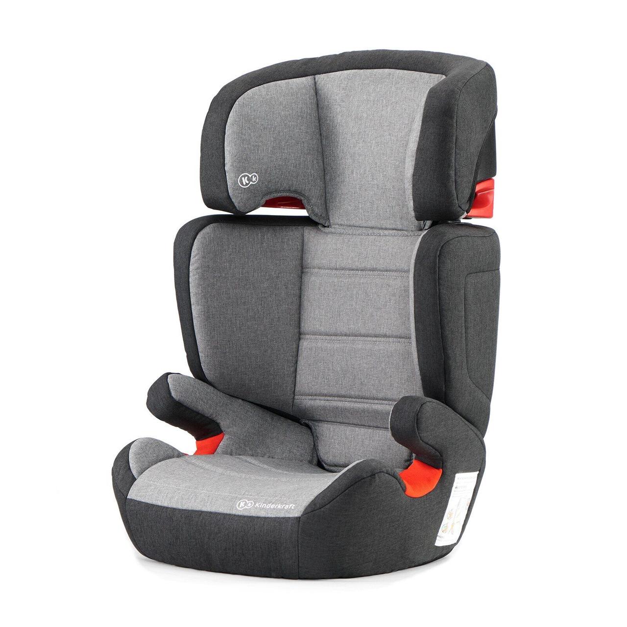 

Автокресло Kinderkraft Junior Fix Black-Gray 15-36 кг (группа 2-3)