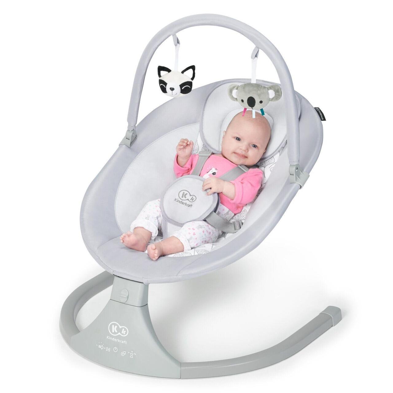 

Кресло-качалка Kinderkraft Luli Gray