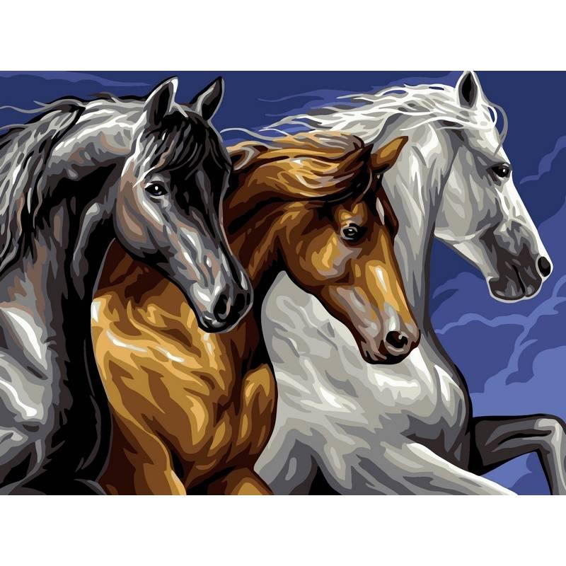 

Картина по номерам Babylon Три грации 30Х40 см VK122