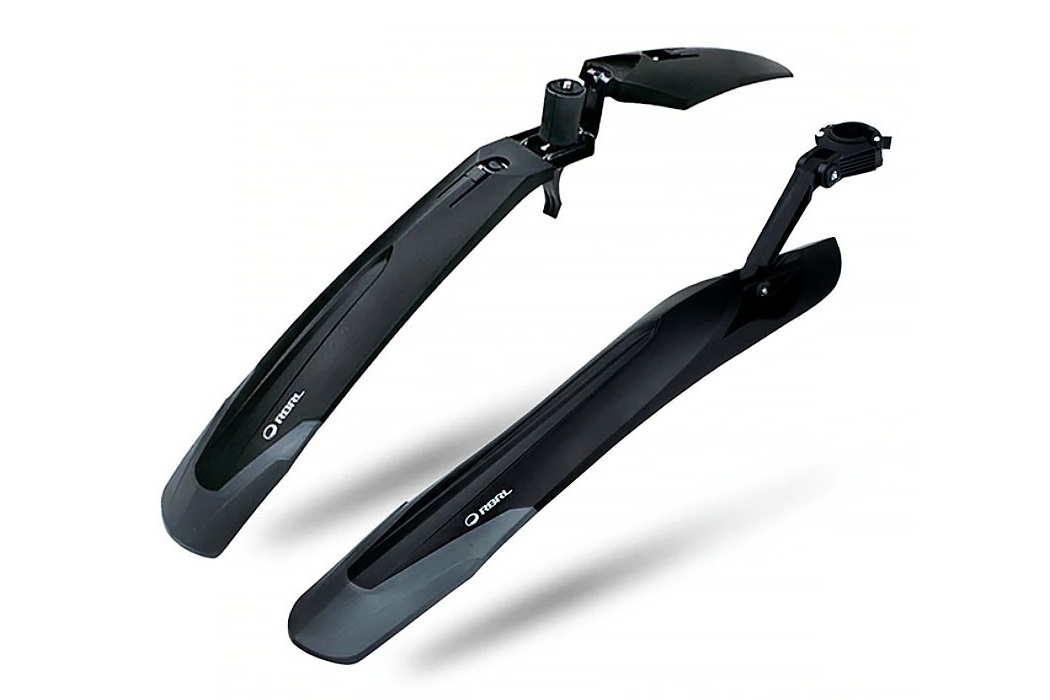 

Крыло 24-29" RBRL RL-910F/R быстросъемные (крепл. на корону вилки и подседел.) черн.