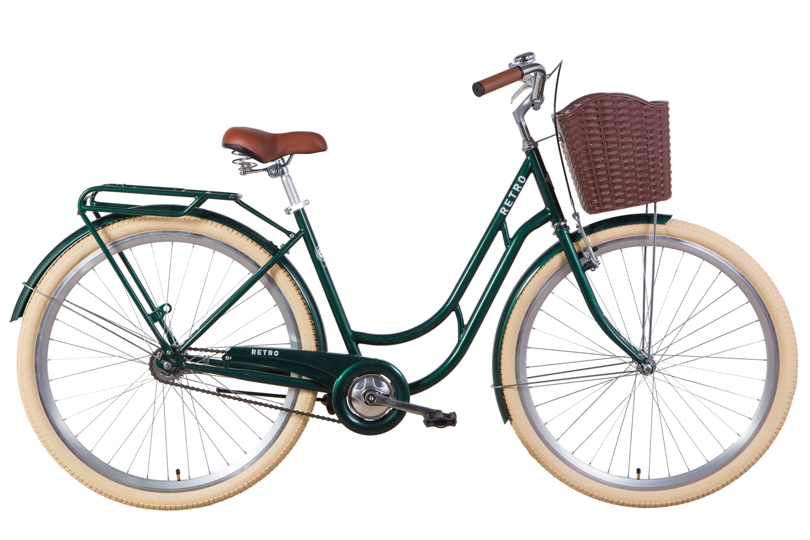 

Велосипед 28" Dorozhnik RETRO Velosteel зеленый 2021