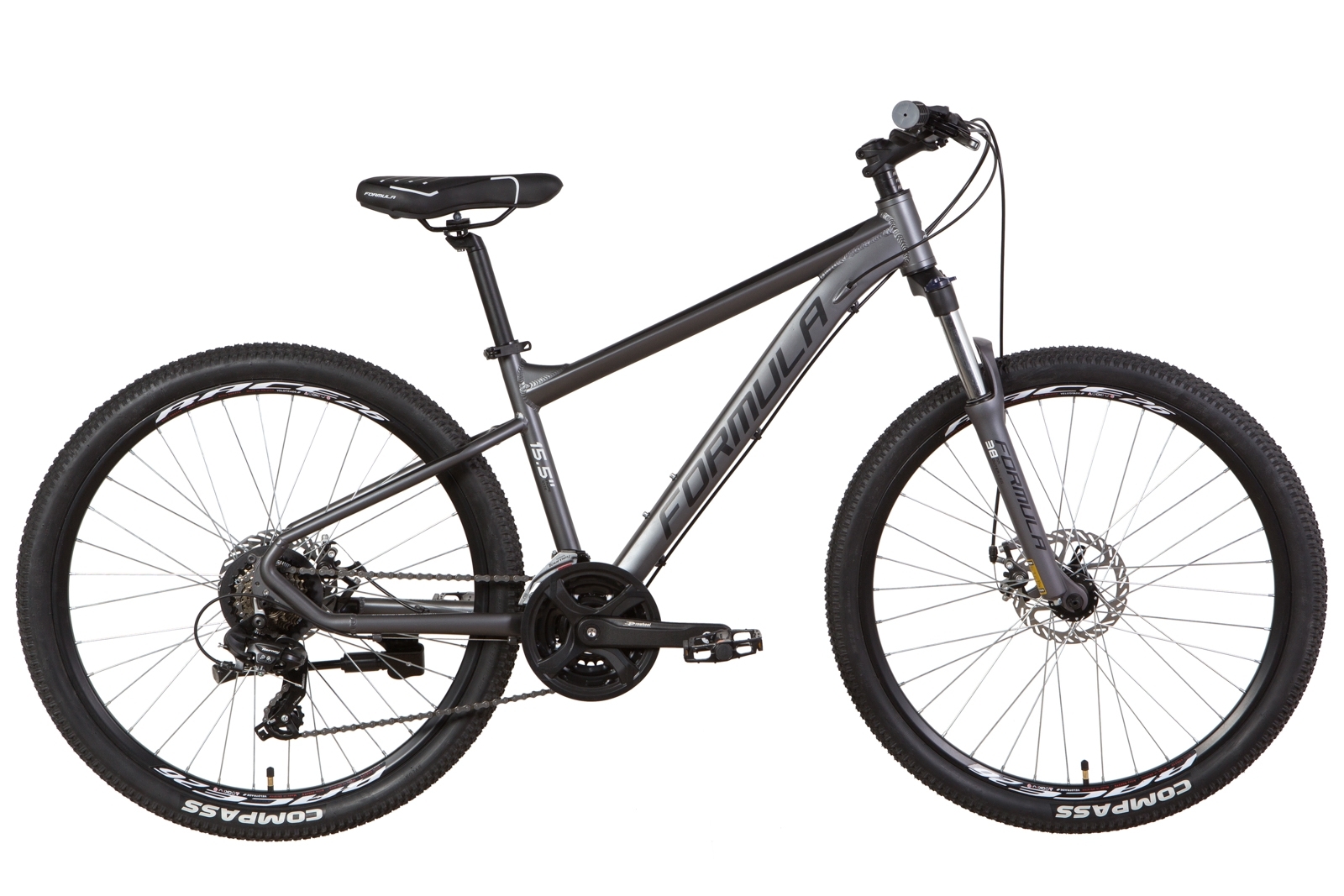 

Велосипед 26" Formula F-1 DD 13" графитовый (м) 2021