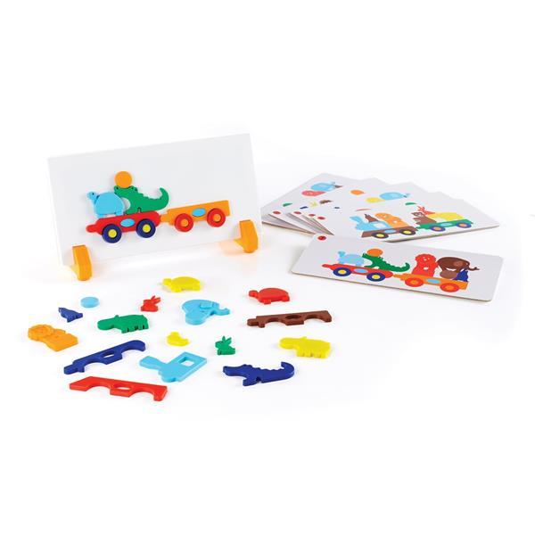 

Тематический набор магнитов Guidecraft Manipulatives Поезд со зверятами (G5092)