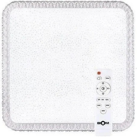 

Светильник светодиодный накладой Biom SMART SML-S03-90 3000-6000K 90W 3000K-6000K ИК пульт д | у (540*75)