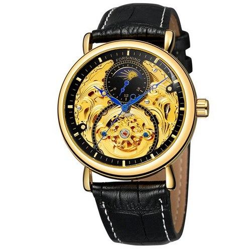 

Часы наручные Forsining 1125 Gold-Black