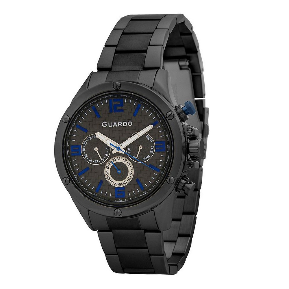 

Часы наручные Guardo 11455-5 Black-Blue