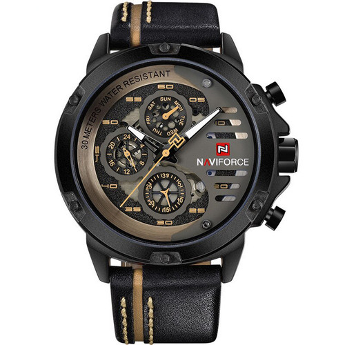 

Часы наручные Naviforce NF9110 Black-Brown