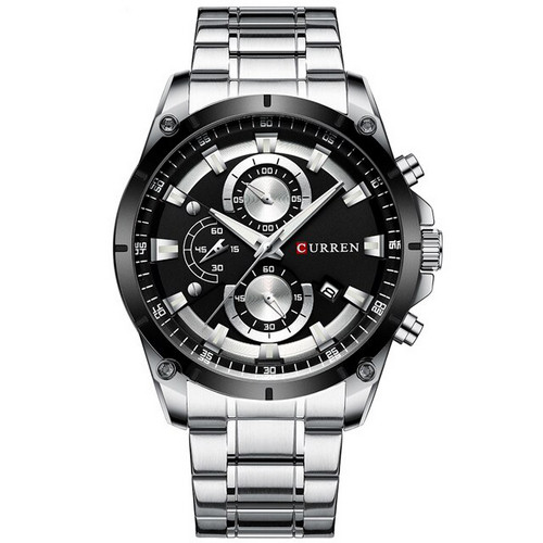 

Часы наручные Curren 8360 Silver-Black