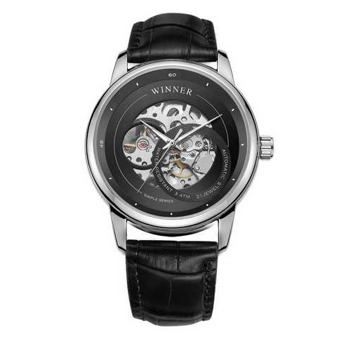 

Часы наручные Winner 339 Silver-Black