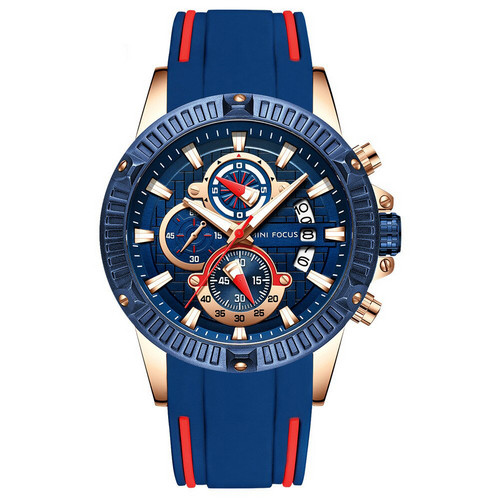 

Часы наручные Mini Focus MF0244G.01 Blue-Cuprum-Red