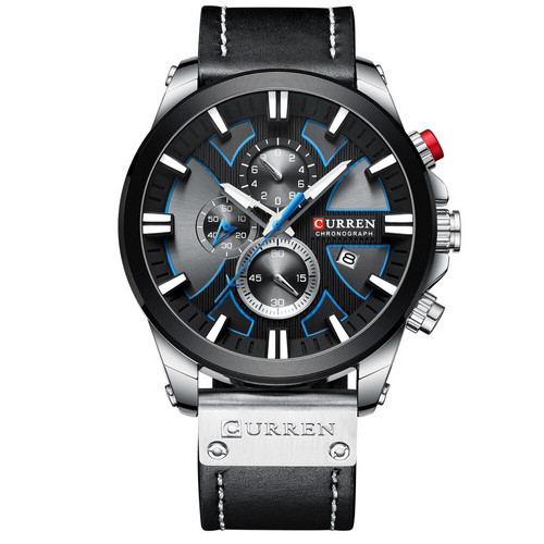 

Часы наручные Curren 8346 Silver-Black