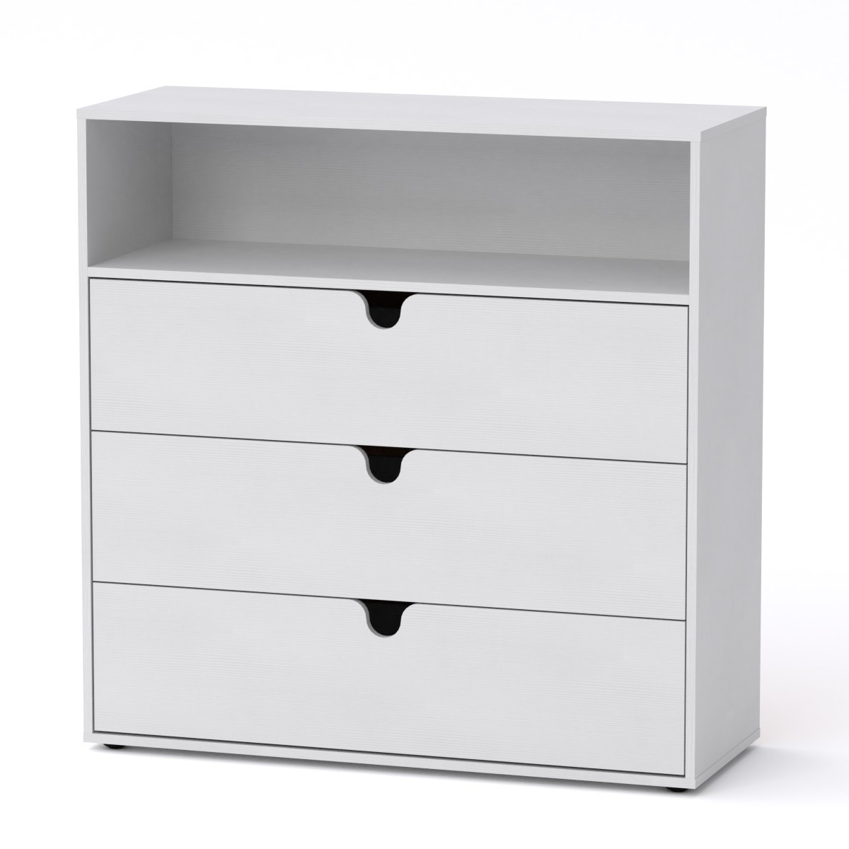 

Комод Компанит МГ-7 Тумба-3 Альба (106,4х40х109,4 см)