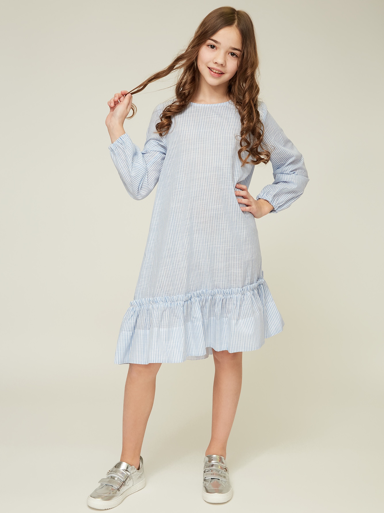 

Платье ANDRE TAN Kids K40036P 128-134 см Голубое