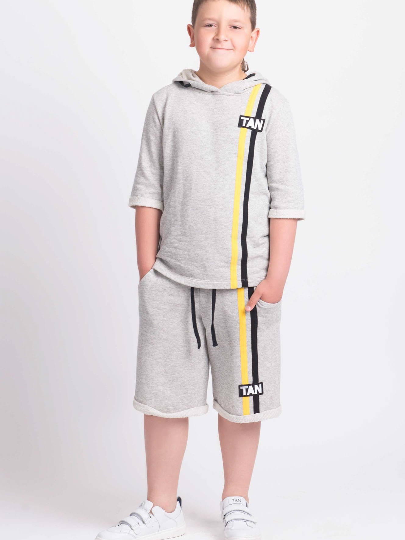 

Шорты ANDRE TAN Kids K40074bP 128-134 см Серые