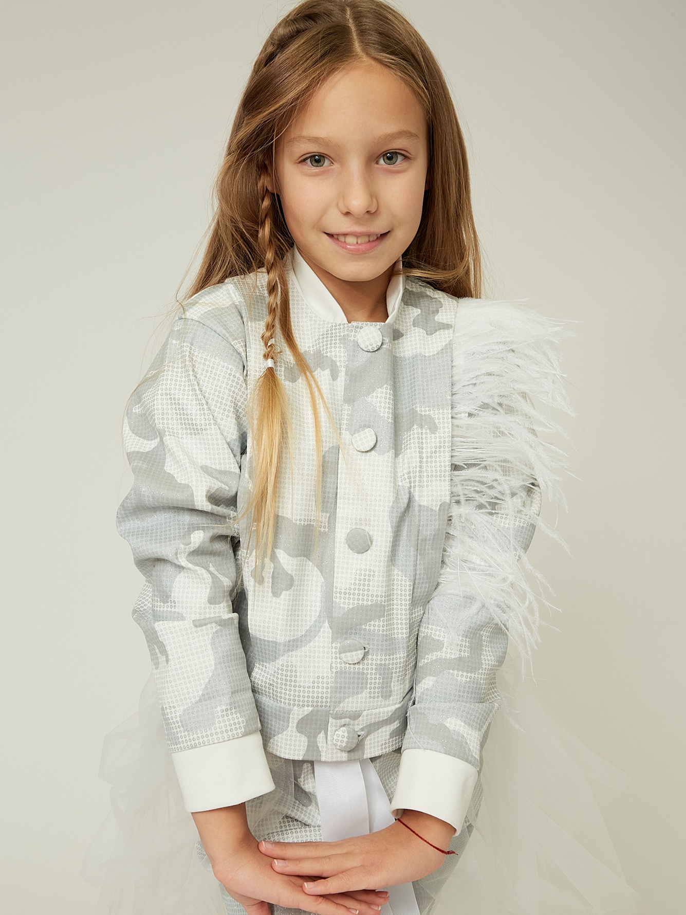 

Бомбер ANDRE TAN Kids K60020 134-140 см Серый