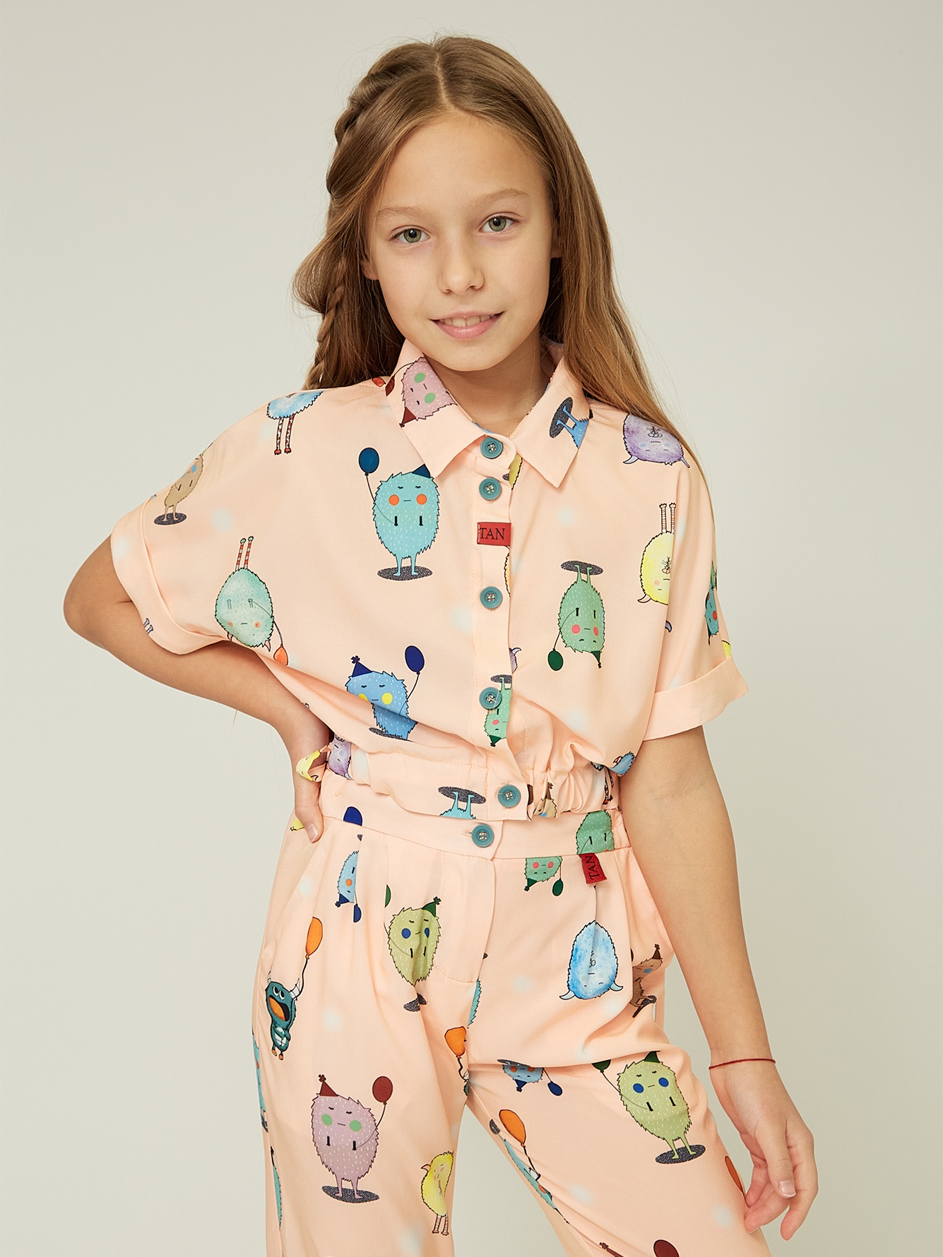 

Блузка ANDRE TAN Kids K60025 152-158 см Пудра