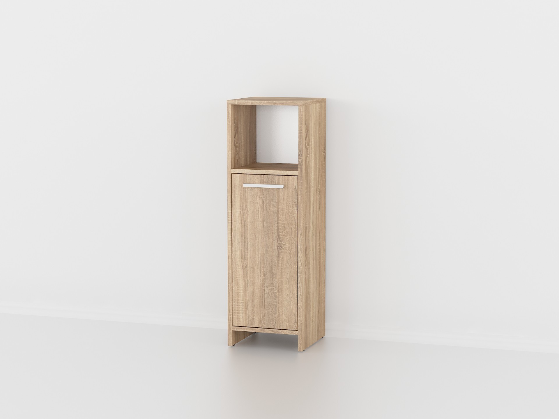 

Пенал с полкой и дверцой Forte Wilmer 950x300x300 Дуб сонома