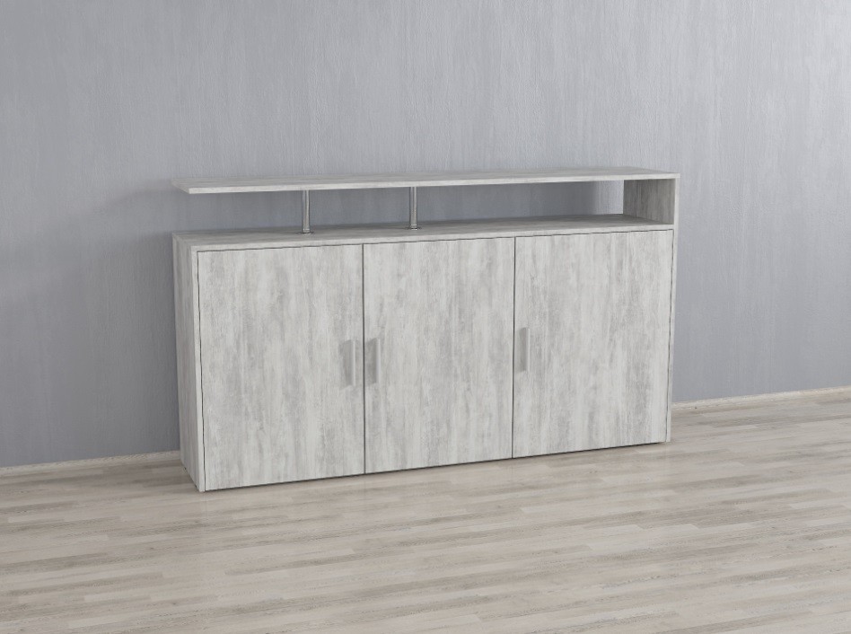 

Тв тумба Nellie Ш 1600 / В 916 / Г 350 Бетон