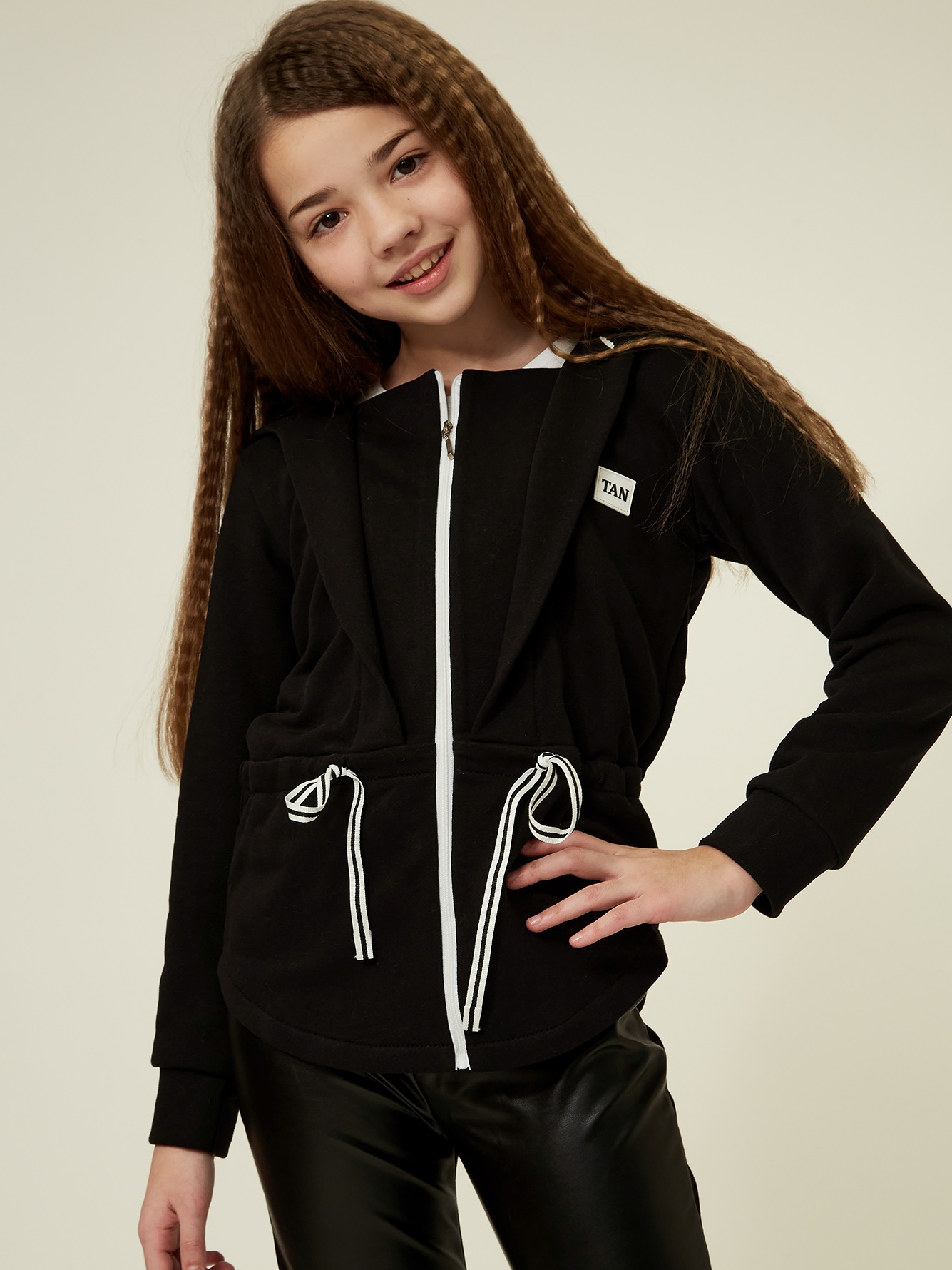 

Толстовка ANDRE TAN Kids K60058 116-122 см Черная
