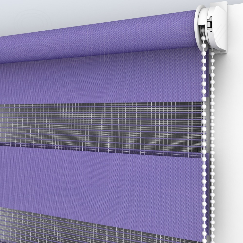 

Жалюзи День-Ночь Classic BH1319 Lilac 150 x 160 см