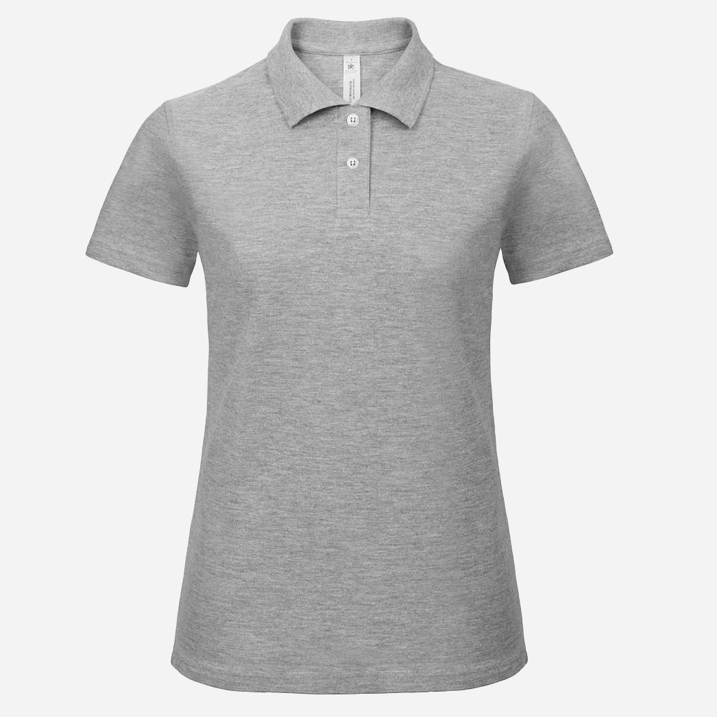 

Поло B&C PW116101 L Серый меланж