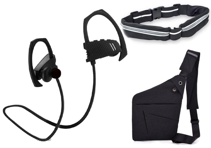 

Набор Bluetooth наушники FY-Q9 IPX5 Black, спортивный пояс GO Belt и сумка-мессенджер Crossbody (n-1083)