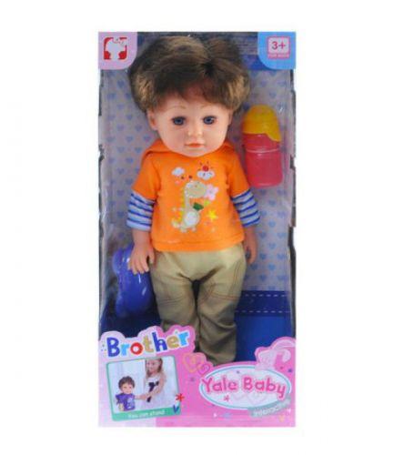 

Пупс "Yale baby" "Старший Братик" (оранжевый) YL8899A
